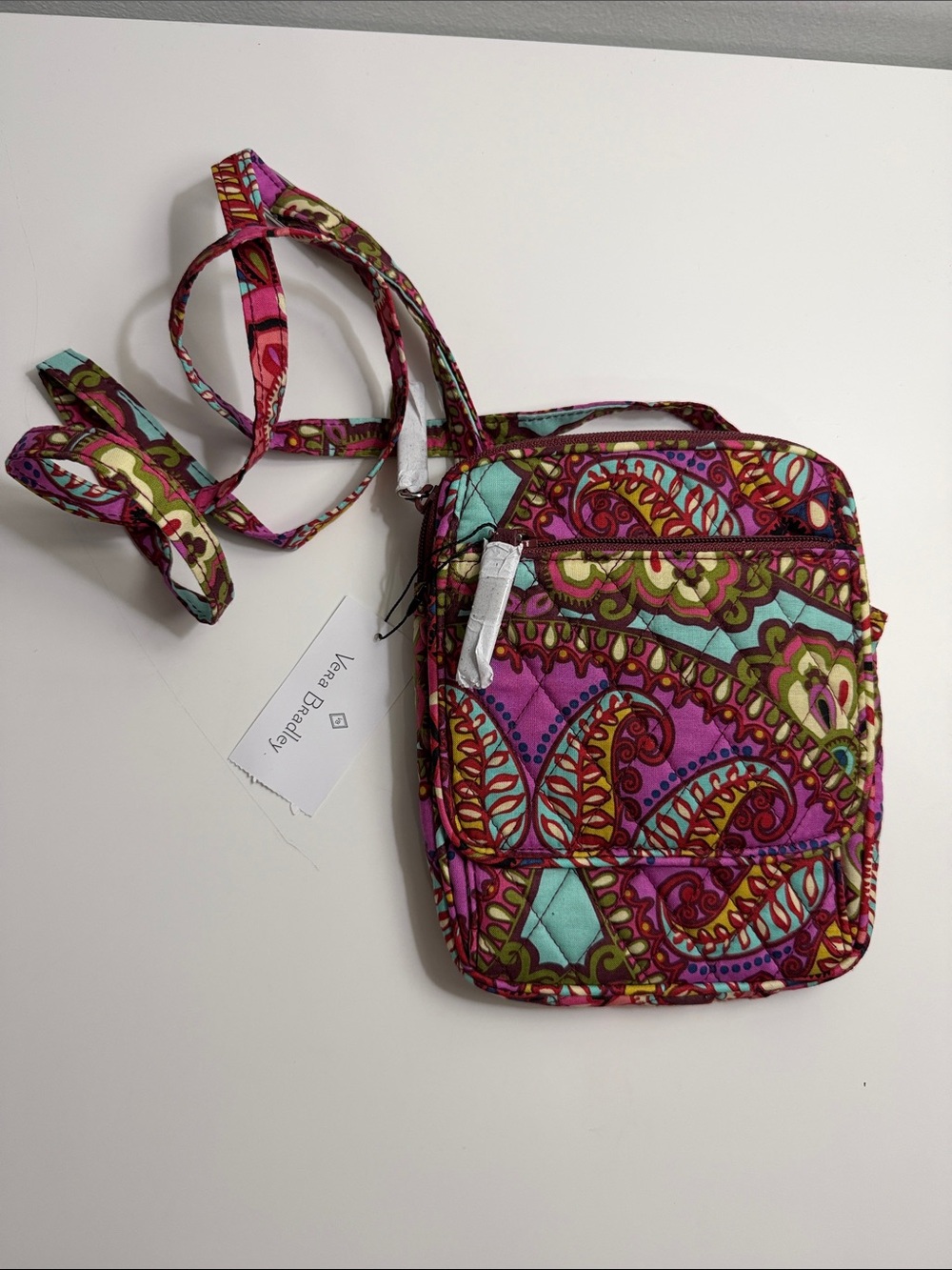 Vera Bradley Multicolor Paisley Crossbody Bag